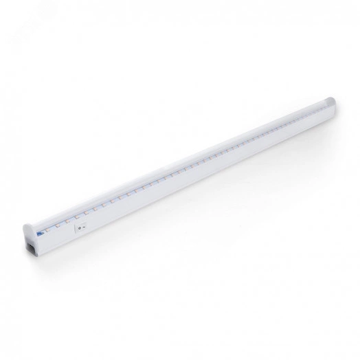 Светильник светодиодный ДПО-14w для растений и рассады IP40 с выключателем и сетевым шнуром