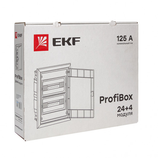 Щит распределительный "ProfiBox" 24+4 модуля IP41 встраив. PROxima EKF profibox-24+4