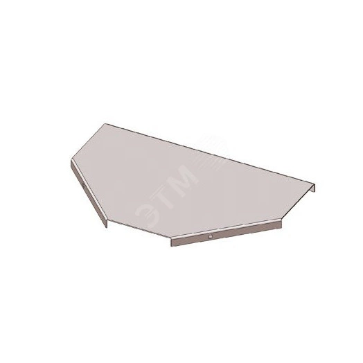 Крышка к тройниковому лотку КЛТ 400 УТ1,5, горячее цинкование(толщина покрытия 40 -120 мкм) S1,5