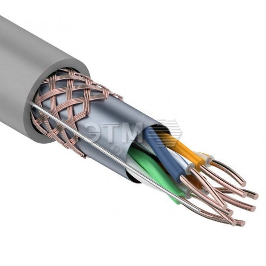 Кабель витая пара SFTP 4PR 24AWG CAT5e бухта 305 м