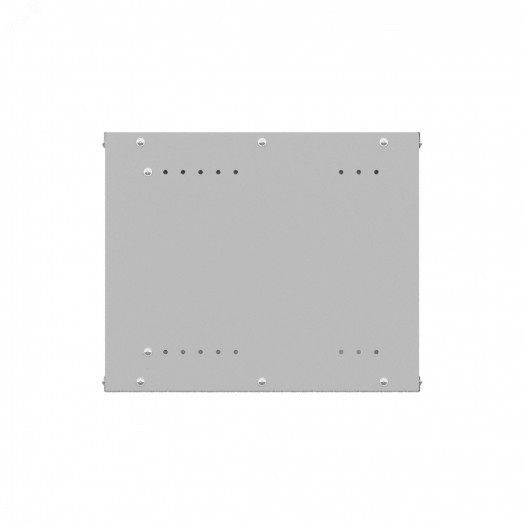 Шкаф настенный телекоммуникационный NTSS LIME 6U 550х600х370мм, 2 профиля 19, дверь сплошная металл, боковые стенки несъемные, разобранный, серый RAL 7035