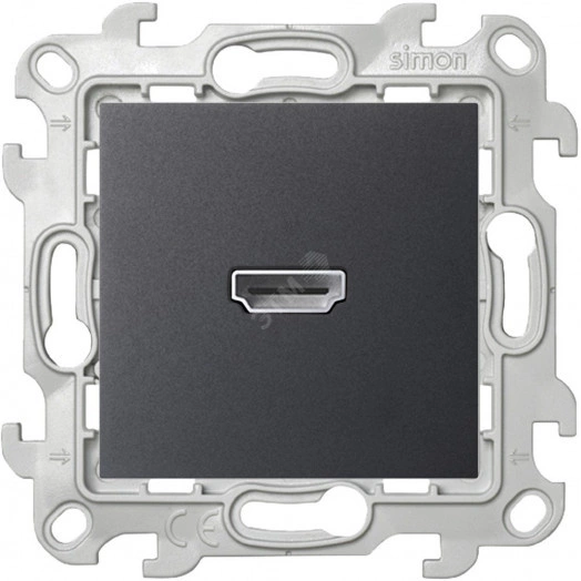 Коннектор HDMI 1.4, графит