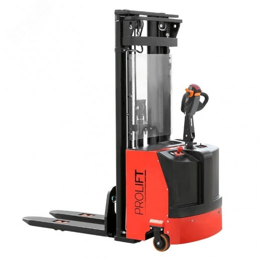 Штабелер электрический самоходный SDR1536, г/п 1500кг, в/п 3600мм, колеса полиуретан, АКБ 210 Ah