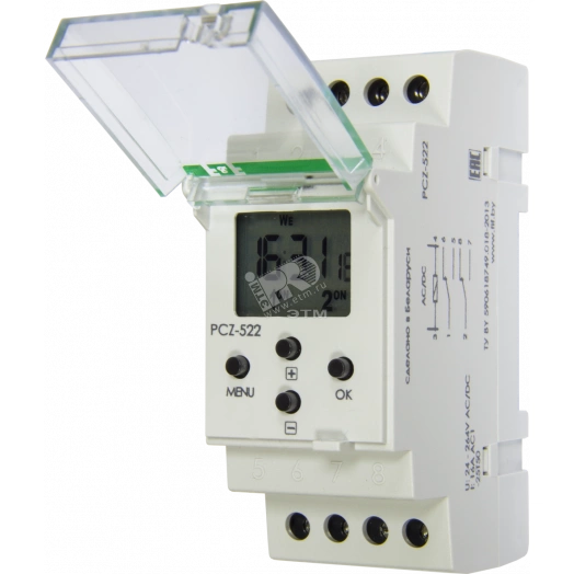 Реле времени двухканальное PCZ-522