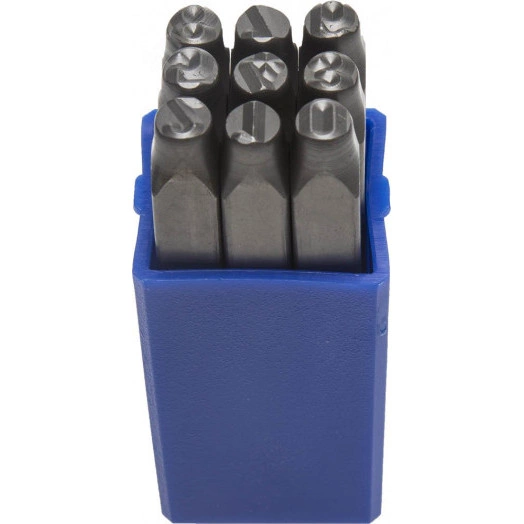 Клейма цифровые арабские, шрифт 6мм