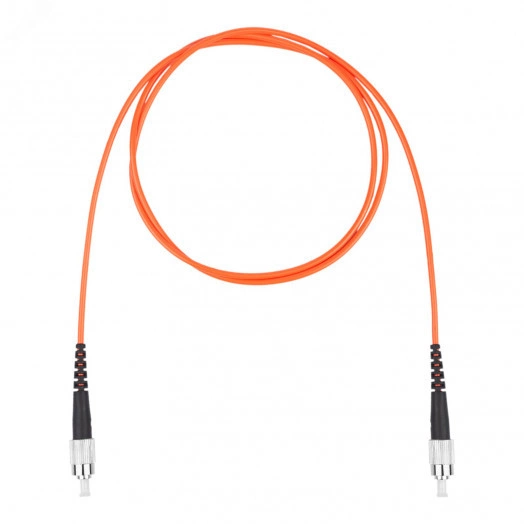 Шнур оптический коммутационный (патч-корд), FC-FC симплекс simplex OM2, нг(А)-HF, оранжевый, 20 м