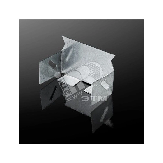 ЗТЛо50х50 S=0,7мм Заглушка торцевая для лотка облегченный полимерный