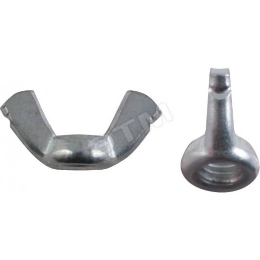 Гайка DIN315 М10 барашковая оцинкованная (100 шт)