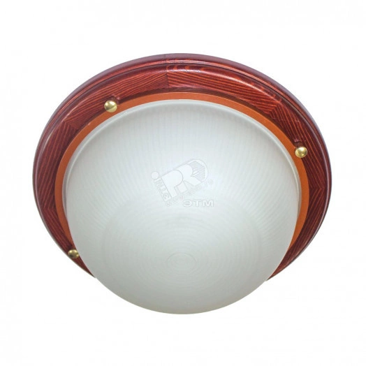 Светильник НПП-03-60-013 IP65 Самарканд 1301 Круг малый матовый корпус деревососна индивидуальная   упаковка