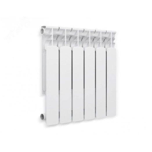 Радиатор биметаллический секционный 500/80/4 боковое подключение