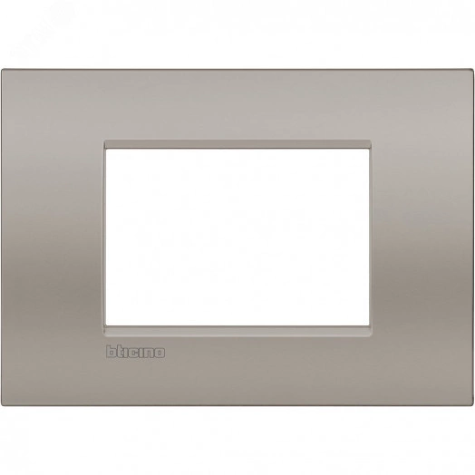 Livinglight. Рамка Air, итальянский стандарт 3 мод. Цвет ''Песчаник''