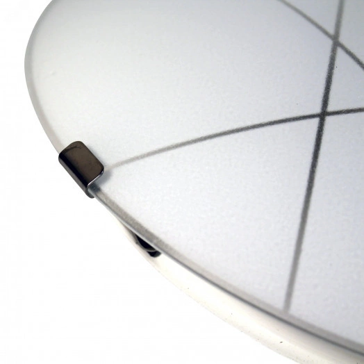 Светильник Контур 300 НПБ 01-2х60-139 М16 матовый белый кл.штамп металлик ИУ