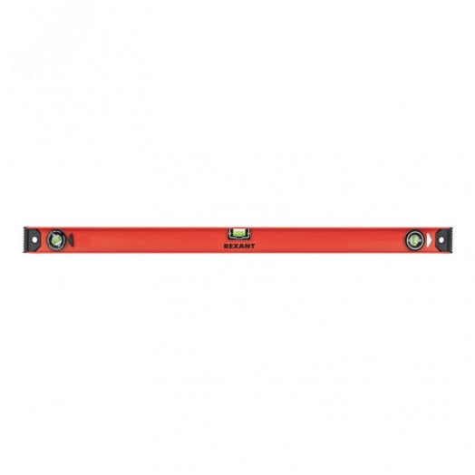 Уровень алюминиевый Рельс, 1000мм, 3 глазка (1 поворотный)