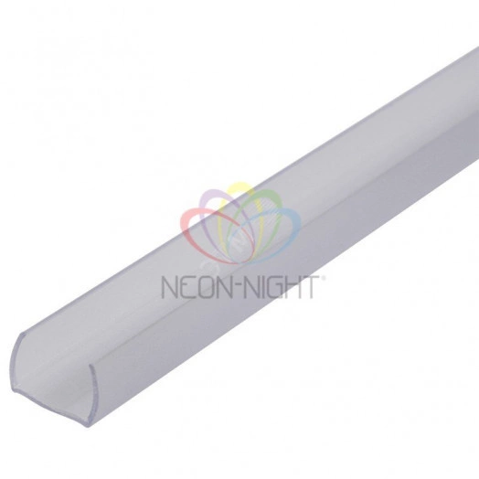 Короб профессиональный пластиковый для гибкого неона 12х12мм, длина 1 метр