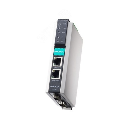 Преобразователь 2-портовый RS-232/422/485 в       Ethernet
