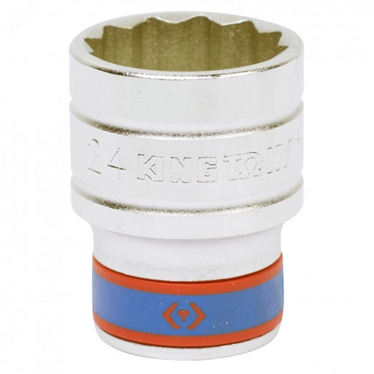 Головка торцевая стандартная двенадцатигранная 1/2', 24 мм