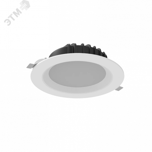 Светильник светодиодный ДВО-16Вт 2700...5700К DL-01 Белый DALI Tunable White