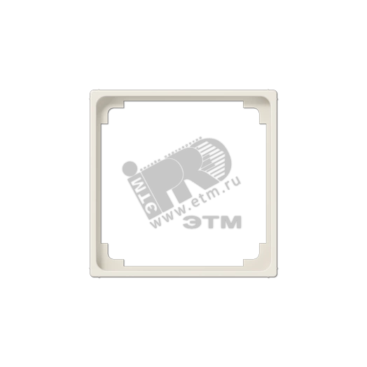 Рамка промежуточная для монтажа стандартных изделий с платой 50х50мм слоновая кость
