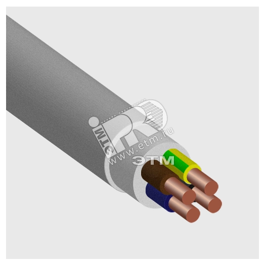 Кабель силовой NYM-J 4х4