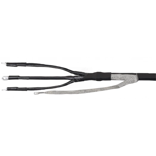 Муфта КВ(Н)тп 3х150/240 с наконечниками пайка бумажная изоляция 1кВ