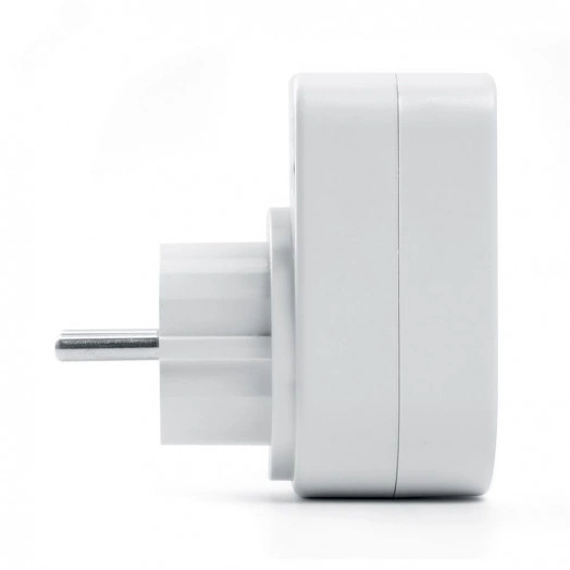 Переходник сетевой с/з c 2 USB 2,1А, STEKKER, 250В, 16A, IP20, белый