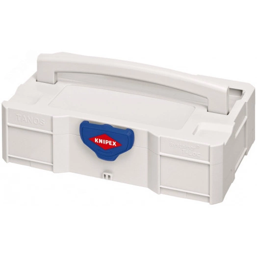 TANOS Мини-систейнер пустой для кабельных наконечников система T-Loc для работы одной рукой: при поворачивании систейнер отпирается и запирается или соединяется с другим систейнером KN-979000LE