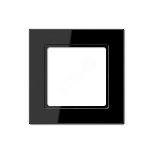 Рамка 1-я для горизонтальной/вертикальной установки  Серия- ACreation  Материал- термопласт. Цвет- черный