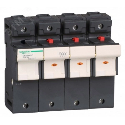 РАЗЪЕД-ПРЕД. 125A.УКАЗ.СРАБ.3Р+N.22Х58