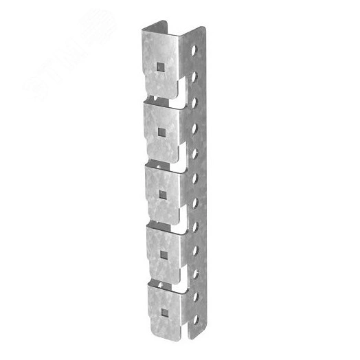 Универсальное крепление к сетке винтовое для одной консоли, толщ. 2,0 мм, Сендзимир цинк