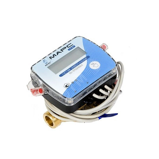 Теплосчетчик компактный ультразвуковой СТК МАРС NEO-15 У (подача), Дy-15мм,  Qn-0,6 м3/ч с комплектом монтажных частей