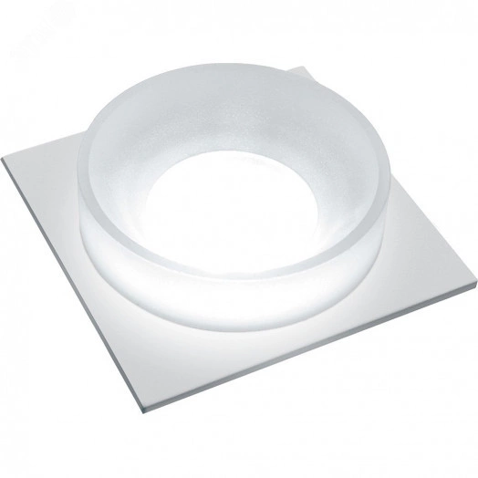 Светильник ИВО-50w G5.3 квадратный белый