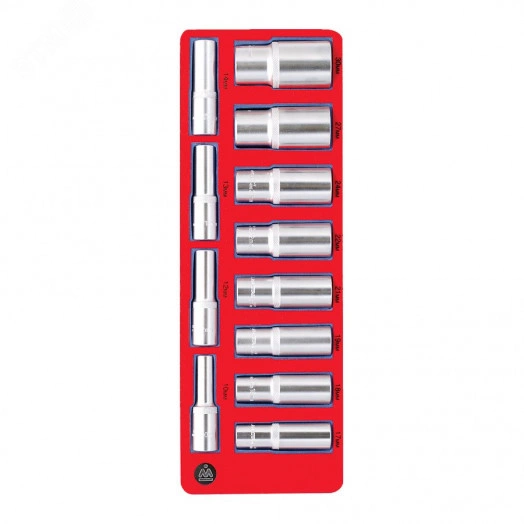Набор глубоких головок 1/2' шестигранные ложемент 12 предметов