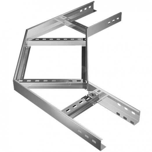 Угол лестничный горизонтальный 90 гр. 50х400х1,5 мм Быстрый монтаж