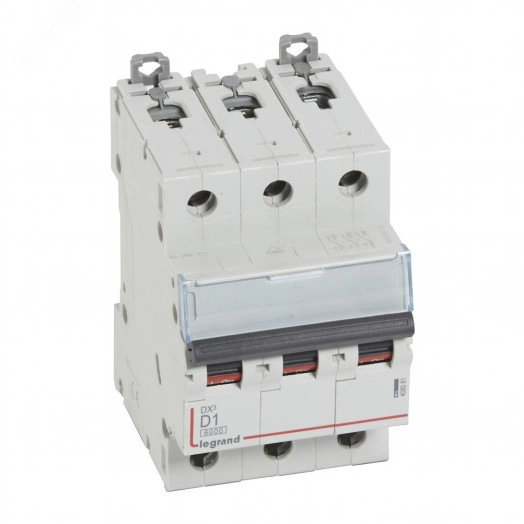 Выключатель автоматический трехполюсный 1А D DX3 6kA/10kA