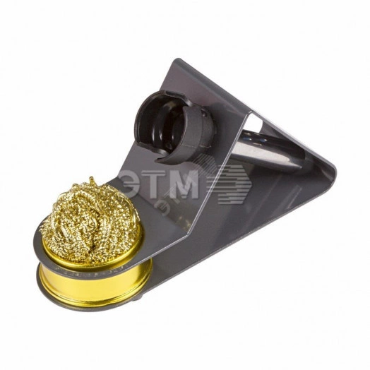 Подставка под паяльник + стружка для очистки жала