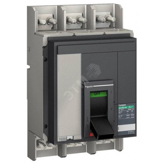 Выключатель NS800 NA 3p фиксированный в сборе переднее присоединение