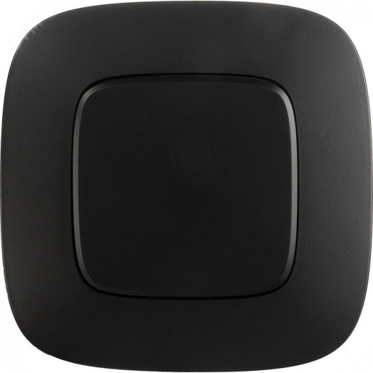 Valena ALLURE Рамка 1 пост матовый черный универсальная