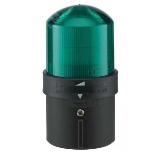 Световая колонна 70 мм зеленая