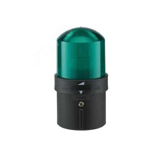 Световая колонна 70 мм зеленая