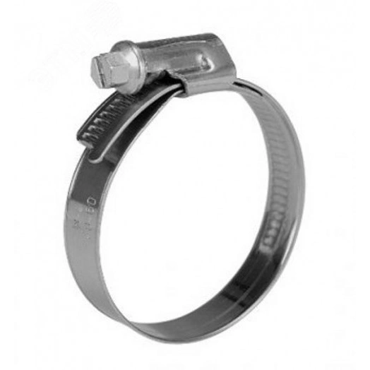 Хомут червячный NORMA 70-90/9 W1 оцинкованная сталь (50шт)