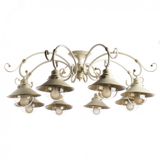 Люстра Arte Lamp GRAZIOSO A4577PL-8WG