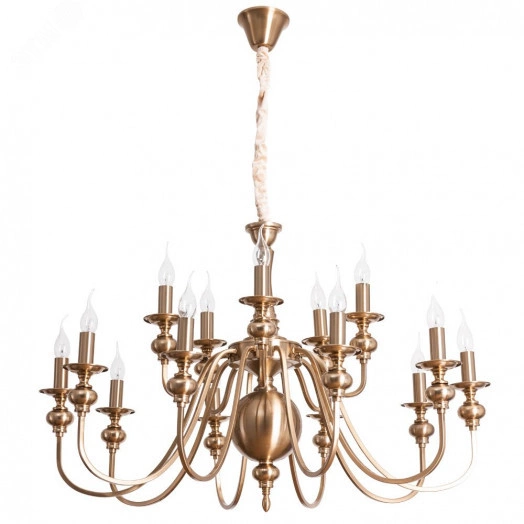 Люстра Arte Lamp PASSONI A6097LM-15PB