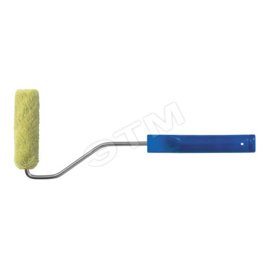 Валик полиакриловый ''мини'' зеленый, диаметр 15/35 мм, ворс 10 мм, длина ручки 400 мм, 150 мм