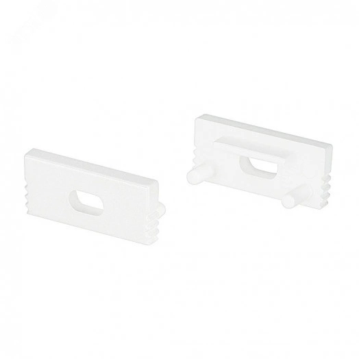 Заглушка SL-SLIM-H7 WHITE с отверстием (Arlight, Пластик)