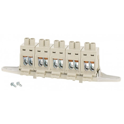 Клемма 5-полюсная 8х6-35 кв.мм на основании DK KS 25