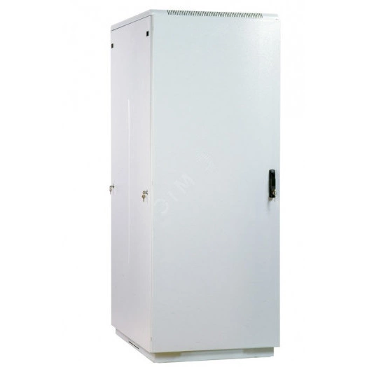 Шкаф телекоммуникационный напольный 38U (800х800) дверь металл