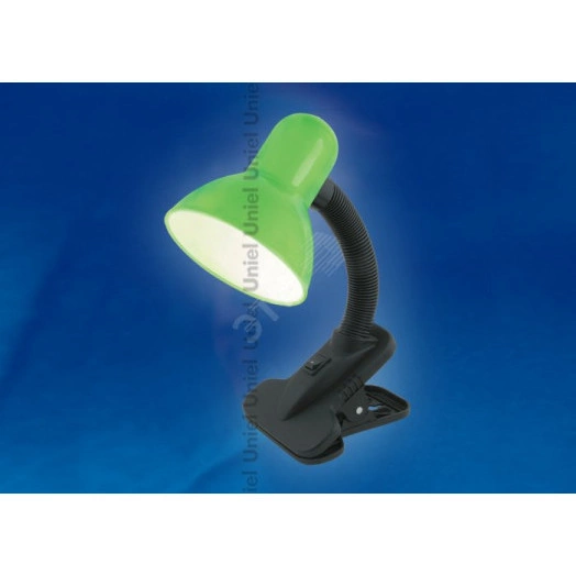 Светильник настольный TLI-222 Е27 зеленый UNIEL