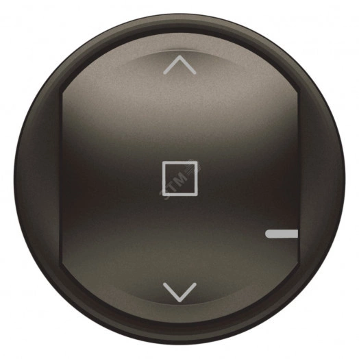 Лицевая панель для умного проводного/беспроводного выключателя рольставней коллекции Celiane with NETATMO