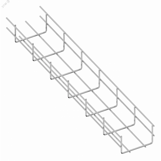Лоток проволочный 600х60 L=3,0м S=5,0мм гор.оцинк.