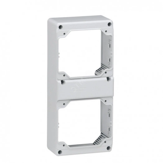 P17 Панель лицевая с 1 заглушкой 2 розетки 16А с блокировкой